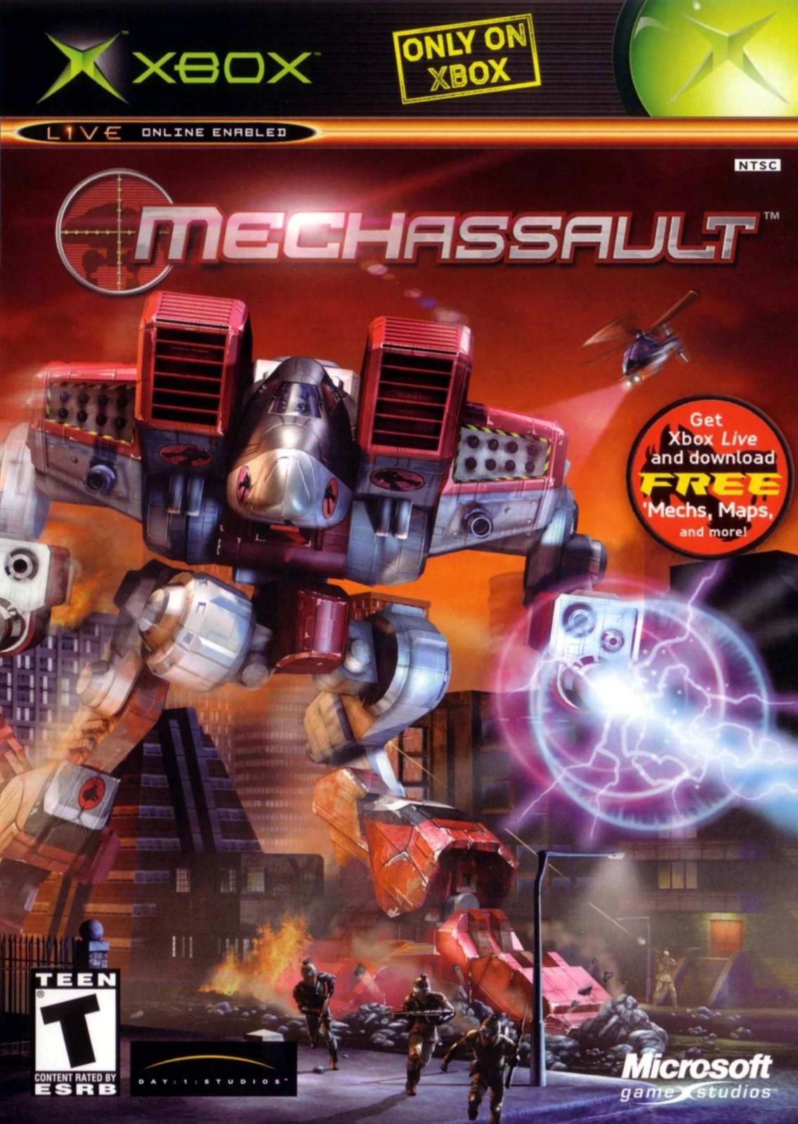 Mechassault (sans livret) microsoft xbox