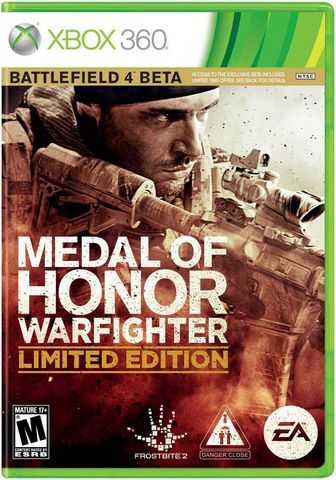 Medal of Honor Warfighter % MICROSOFT xbox 360
