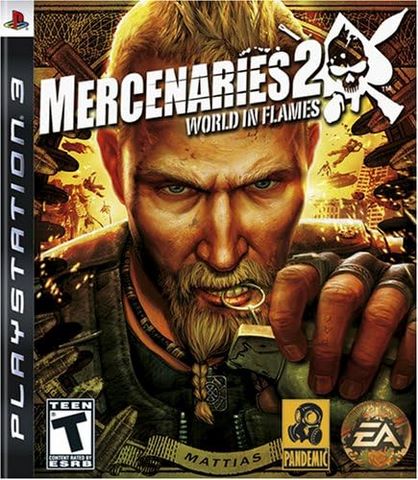 Mercenaries World in Flames Sony ps3