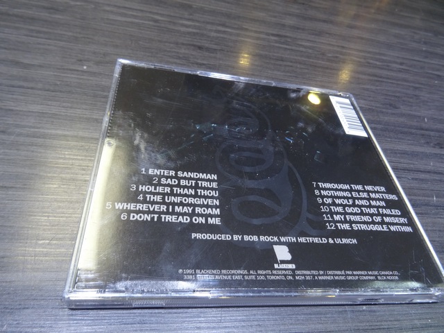 Metallica Black Album Blackend cd - Image 4