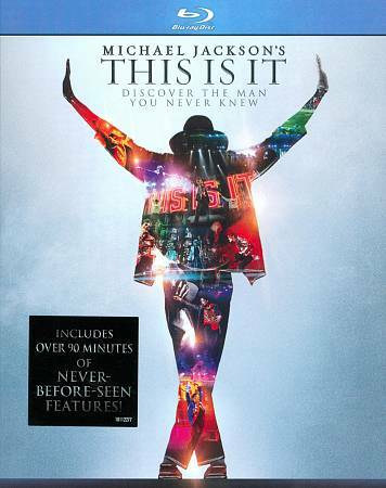 Micheal Jackson This is it bluray film