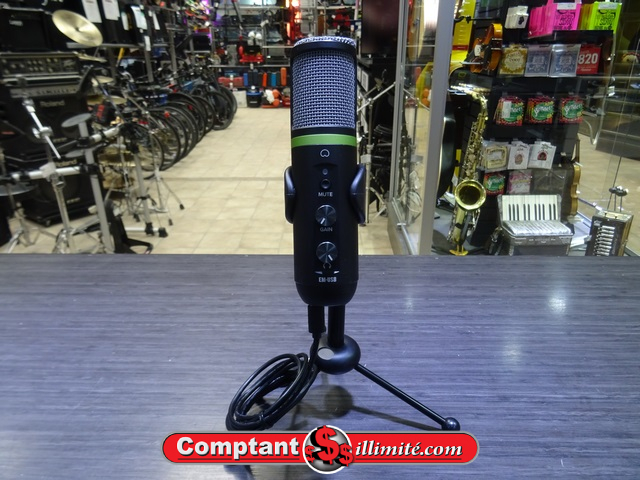 Microphone Condensateur USB Mackie Element EM-USB
