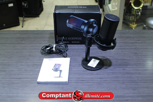 Microphone made in china usb rbg (ME6F)