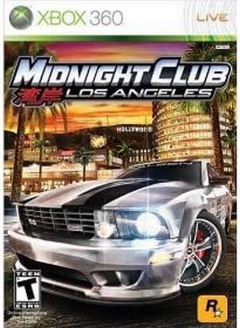 Midnight Club Los Angeles Microsoft xbox 360