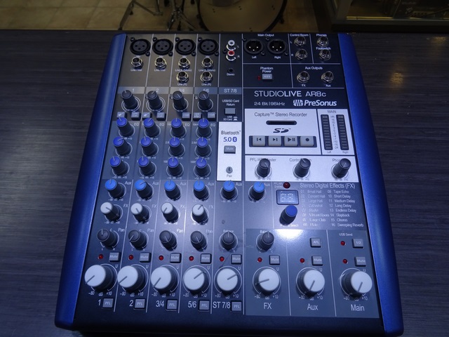 Mixer 8 Canal Presonus Studiolive AR8c