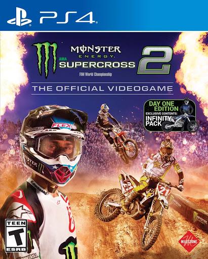 Monster Energy Supercross 2 The Official Videogame sony ps4
