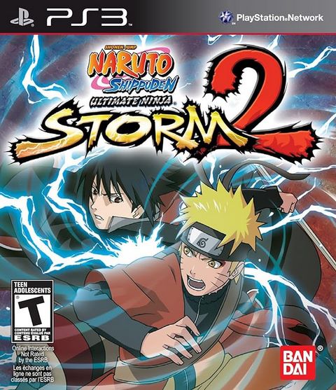 Naruto Shippuden Ultimate Ninja Storm 2 pas livret sony ps3