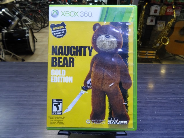 Naughty Bear Gold Edition MICROSOFT xbox 360