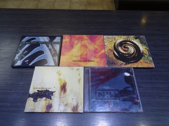 Nine Inch nails bundel Nothing-TVT-Interscope musique