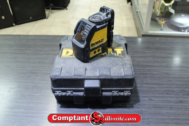 Niveau laser Bidirectionnel (rouge) usee Dewalt DW087