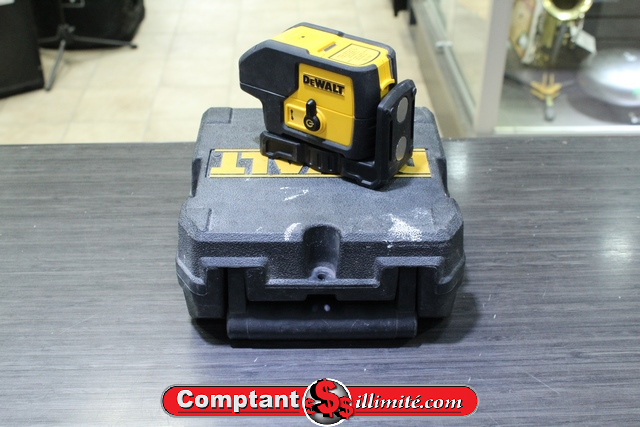 Niveau laser a 3 points (rouge) Dewalt DW083