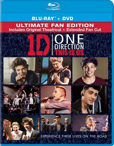 ONE DIRECTION THIS IS US FILM BLU-RAY
