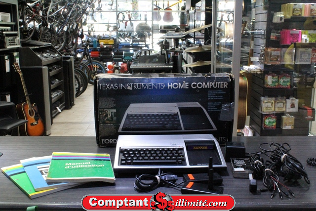 Ordinateur Familiale Texas Instrument ti-99/4a