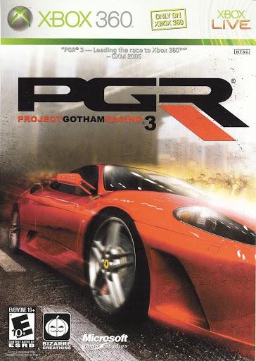 PGR Project Gotham Racing 3 Sony ps3