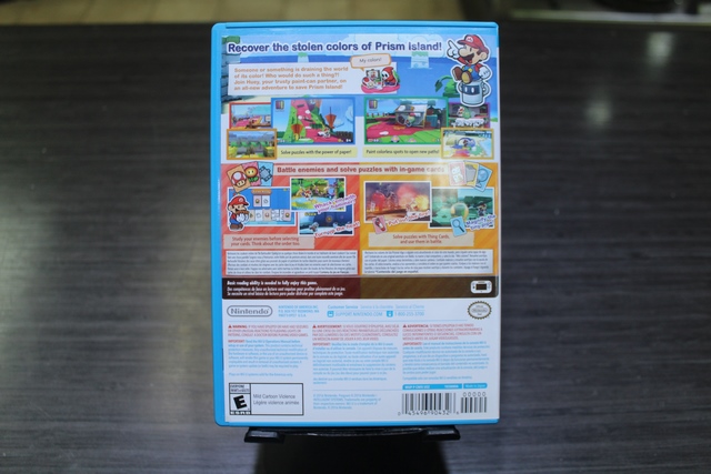 Paper Mario Color Splash nintendo wii u - Image 3
