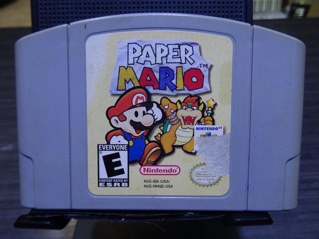 Paper Mario (etiquette devant abimee) NINTENDO N64