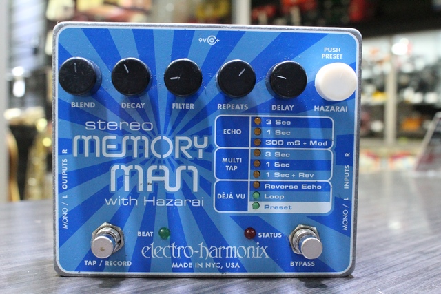 Pedal Stereo Memory Man avec Hazarai Electro Harmonix - Image 2