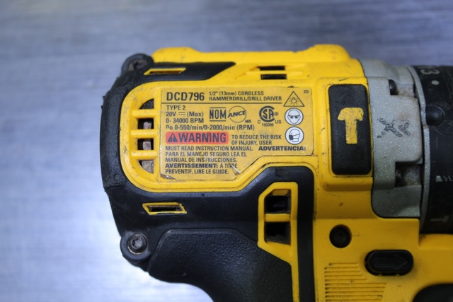 Perceuse Brushless Dewalt + chrg + batt 5ah dcd796 - Image 4