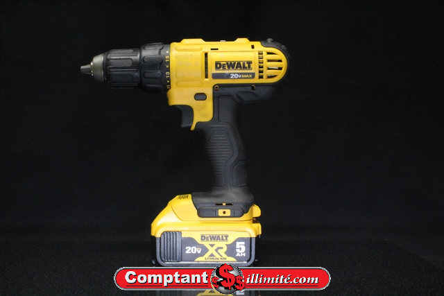 Perceuse Dewalt + batterie 5ah dcd771