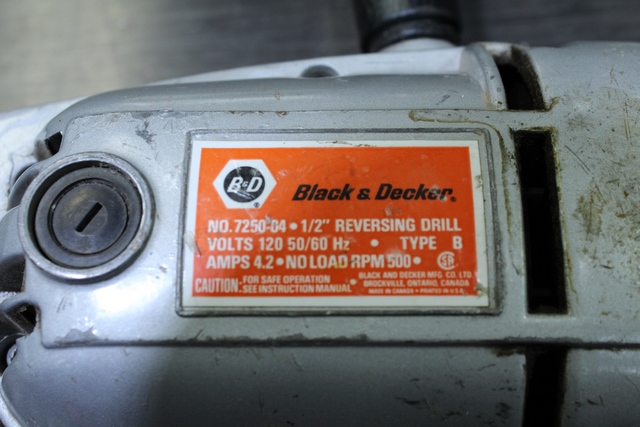 Perceuse filaire 1/2 pouce Black n Decker 7250-04 - Image 2