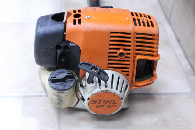 Petit moteur Stihl + scie à chaine HT101 - Image 2