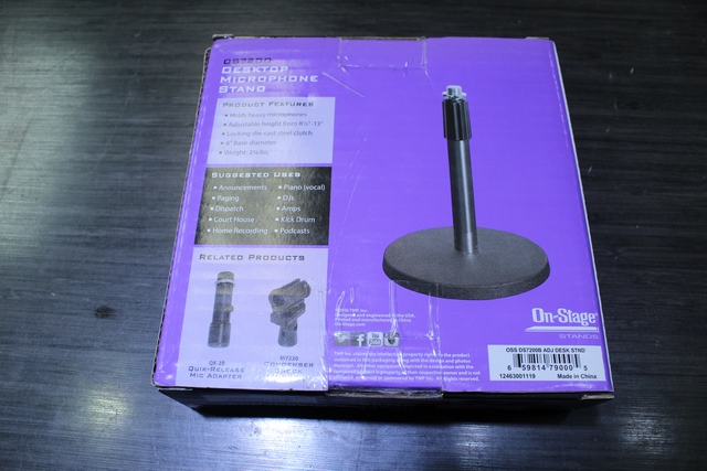 Pied de micro on-stage ds7200b - Image 2