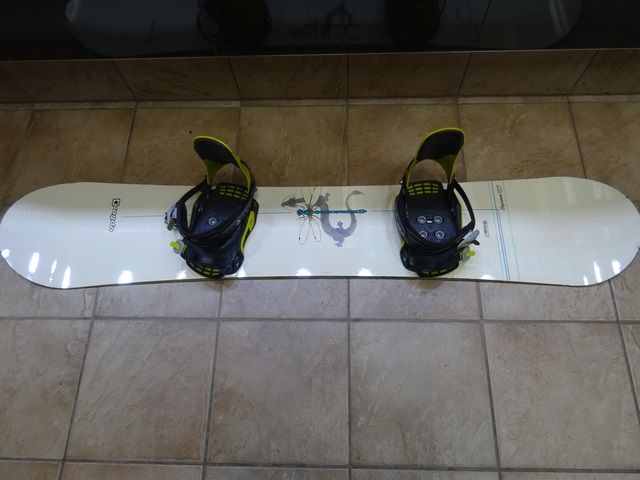 Planche a Neige 157cm + Fix Option Signature 157