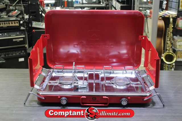 Poele portatif au propane outbound 2x10.000btu