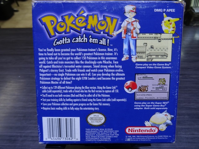 Pokemon Blue (1st print) Complet Nintendo Game Boy - Image 3