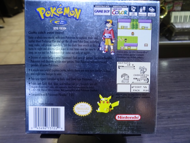 Pokemon Silver Complet en boite Nintendo Game Boy Color - Image 3