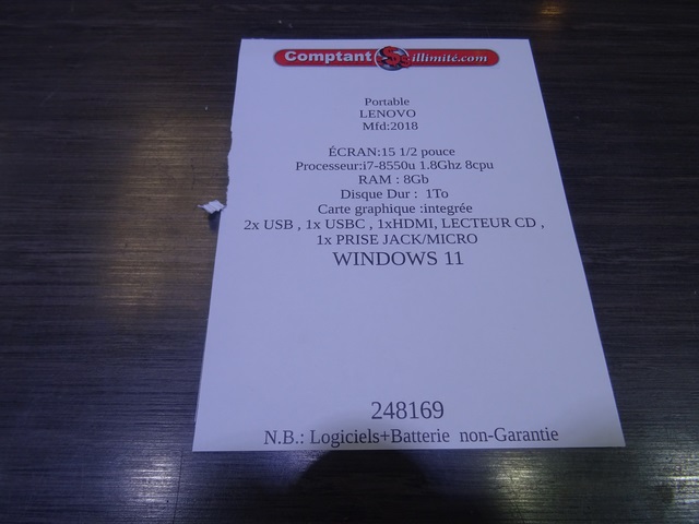Portable+ ac MFD2018 lenovo ideapad 330 - Image 4
