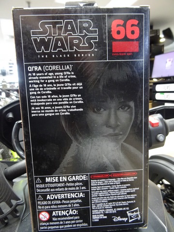 Qi ra (Sealed) 66 Disney Hasbro Star Wars the black series - Image 2