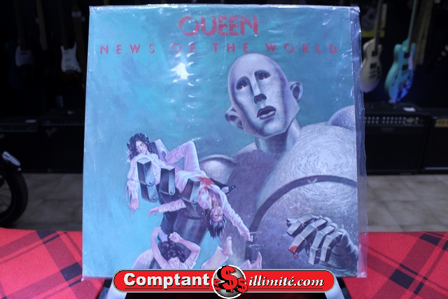 Queen News of the world Asylum Recor Vinyle 33 tours
