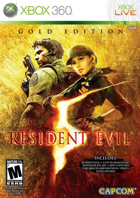 Resident Evil 5 Gold Edition Microsoft Xbox 360