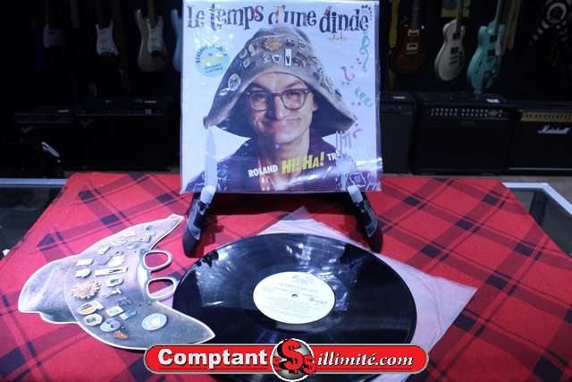 Roland HiHa Tremblay Le temps dune dinde Disques du temps Vinyle 33 tours