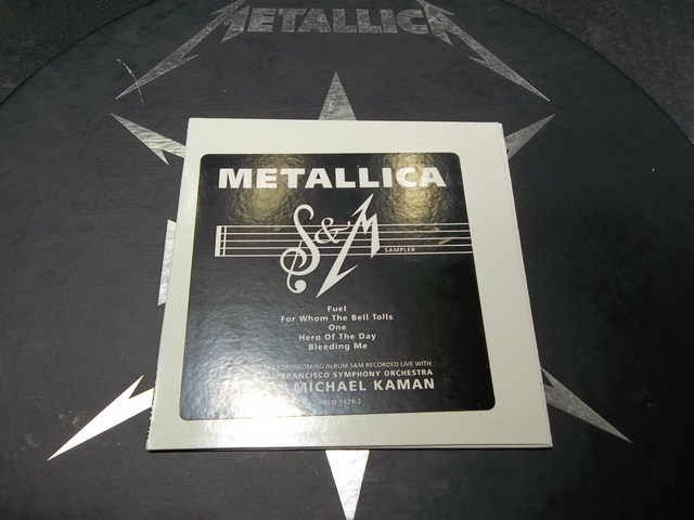 S&M SAMPLER METALLICA CD SINGLE PRCD 14292