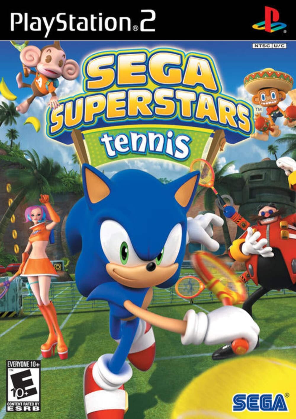 Sega Superstars Tennis Sony Playstation 2