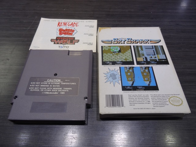 Sky Shark (complet) nintendo nes - Image 2