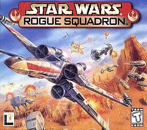 Star wars rogue squadron (etiquette endomagee) nintendo n64