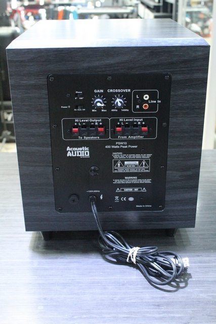 Subwoofer maison Acoustic Audio psw10 - Image 2