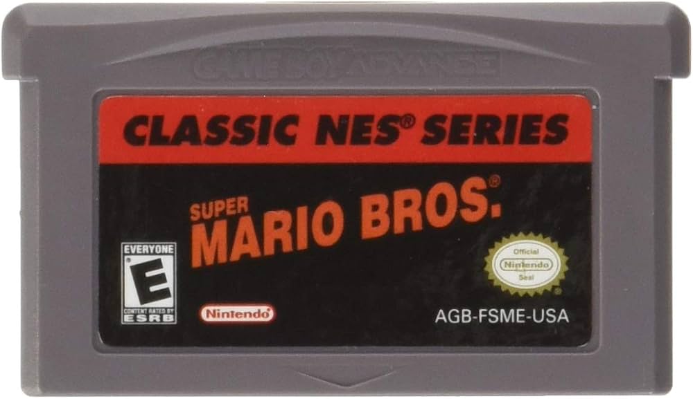 Super Mario Bros Classic NES Series nintendo gameboy Advance