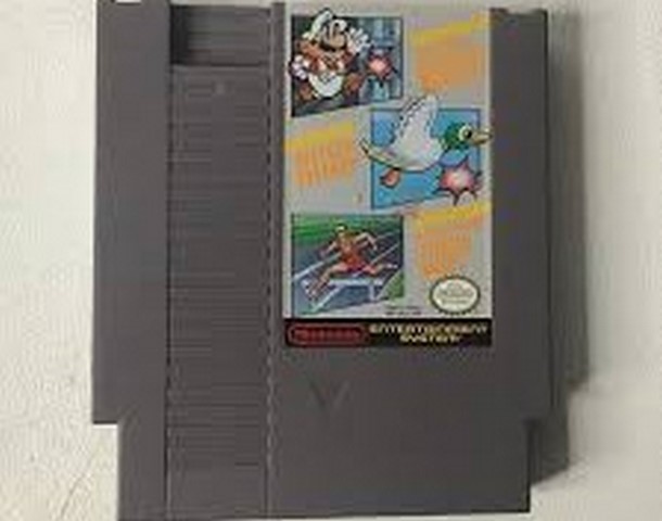 Super mario bros + Duck hunt + Track Meet NINTENDO NES