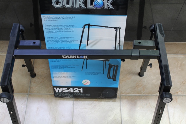 Support réglable pour Clavier et Mixeur Quik lok ws421 - Image 2