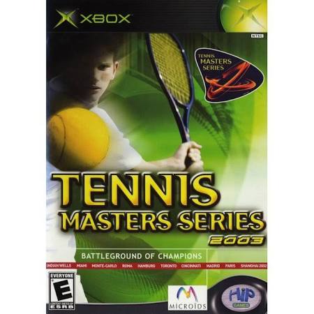TENNIS MASTERS SERIES MICROSOFT XBOX