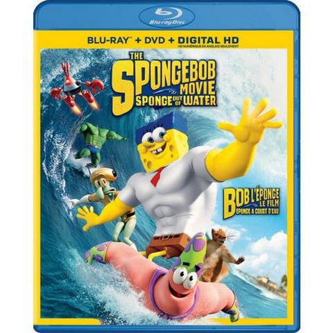 THE SPONGE BOB FILMS BLURAY