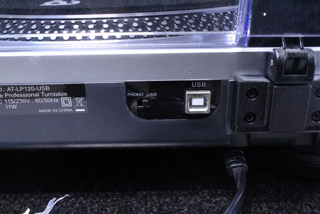 Table Tournante Direct drive audio technica at-lp120-usb - Image 4