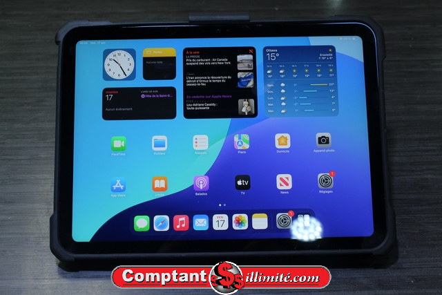 Tablette Ipad 10gen 64Gb apple mpq13vc/a