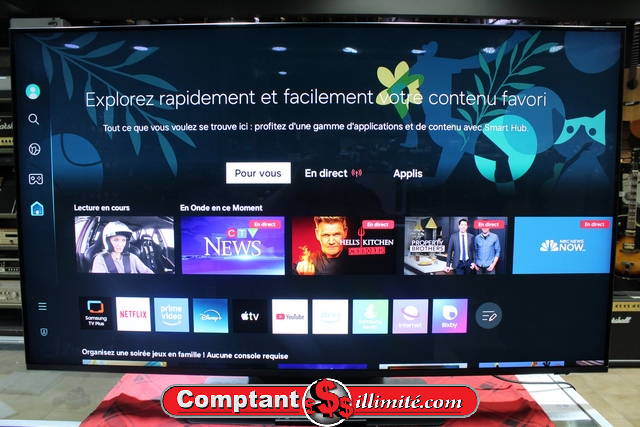 Téléviseur Intelligent 50pouces 4K Neo QLED + tc Samsung qn50qn90b (2022)