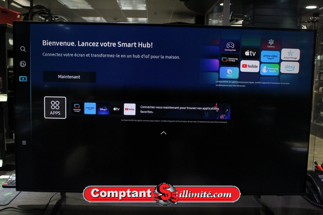 Téléviseur Intelligent 55p 4K UHD HDR LED Tizen + Tc Samsung qn55q60cafxzc