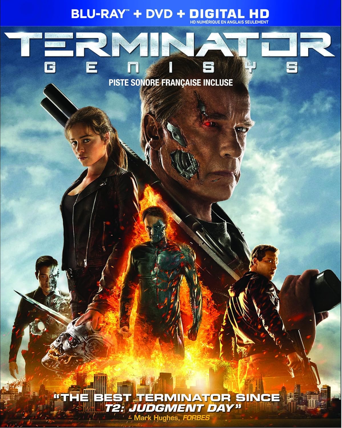 Terminator Genesis blu ray film